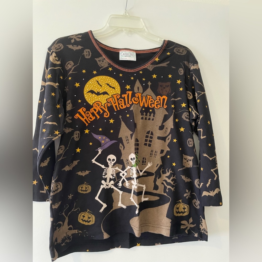 Happy Halloween 3/4 Sleeve - Large